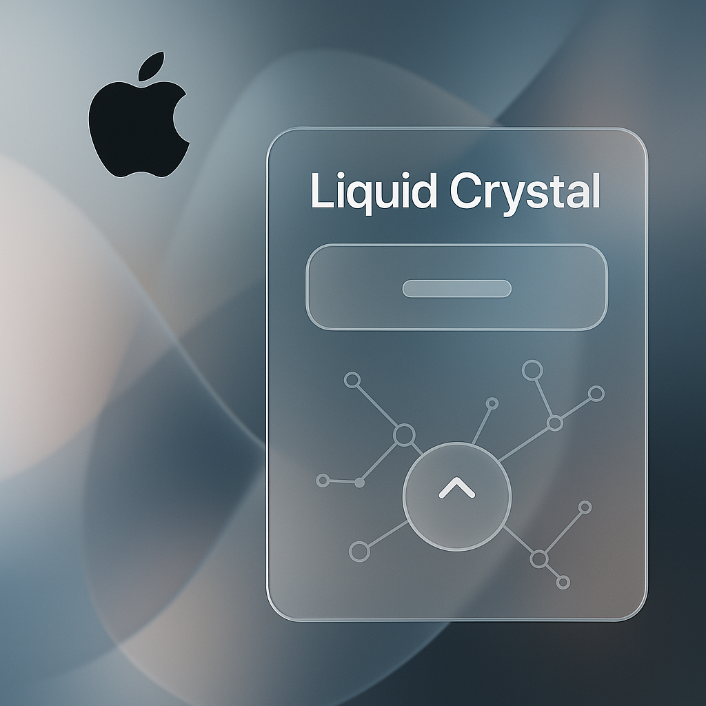 Cristal Líquido: La revolución visual de Apple en iOS 26